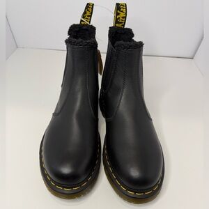 Black Leather Women's Boots